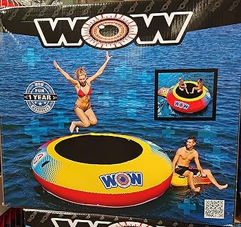Amazon | WOW SPORTS エアジャンプ ウォーター トランポリン 耐